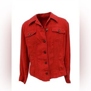 Women's Jones New York Petite Linen Jacket